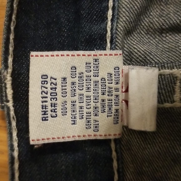 True Religion Brand Jeans 34 x 32 Relaxed Fit - Picture 4 of 9